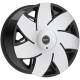 Strada S67 Turbina 24x9.5 6x135/6x5.5" +24mm Black/Machined Wheel Rim 24" Inch S6749560724GBM