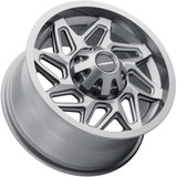 Vision UTV 361 Spyder 12x8 4x136 -10.2mm Gunmetal Wheel Rim 12" Inch 361-128136GM4