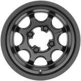 Vision UTV 351 Flow 15x6 4x136 +25.6mm Satin Black Wheel Rim 15" Inch 351-156136SB45