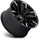 Fuel D849 Rebar 6 20x10 6x135 -18mm Black/Milled Wheel Rim 20" Inch D84920008947