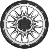 KMC KM542 Impact 17x8 5x108 +38mm Black/Machined Wheel Rim 17" Inch KM54278045538