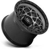 Fuel UTV D784 Unit 15x10 4x137 +0mm Gunmetal Wheel Rim 15" Inch D7841500A655