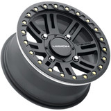 Vision UTV 356 Manx 2 Beadlock 14x7 4x156 +13mm Satin Black Wheel Rim 14" Inch 356BLA147156SBBR44