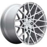 Rotiform R110 BLQ 18x8.5 5x112 +35mm Silver Wheel Rim 18" Inch R1101885F8+35