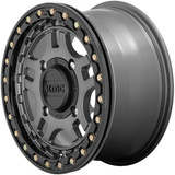 KMC UTV KS240 Recon Beadlock 15x7 4x137 +38mm Gunmetal Wheel Rim 15" Inch KS24057048438