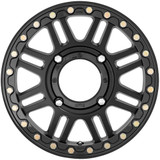 KMC UTV KS250 Cage Beadlock 15x6 4x156 +38mm Double Black Wheel Rim 15" Inch KS25056044738