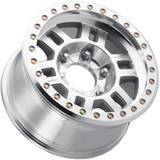 Vision 398BL Manx Beadlock 17x8.5 6x5.5" -15mm Machined Wheel Rim 17" Inch 398BLZ7883UMFMR-15