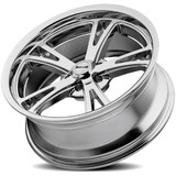 Ridler 606 18x8 5x5" +0mm Chrome Wheel Rim 18" Inch 606-8873C