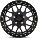 KMC UTV KS235 Grenade Beadlock 15x6 4x137 +38mm Satin Black Wheel Rim 15" Inch KS23556048738