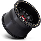 KMC UTV KS235 Grenade Beadlock 15x6 4x137 +38mm Satin Black Wheel Rim 15" Inch KS23556048738