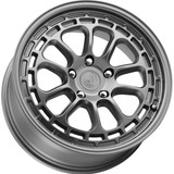 MKW M207 17x8 5x4.5" +35mm Gunmetal Wheel Rim 17" Inch M207-1780511435G