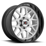 XD Series XD849 Grenade 2 20x9 6x5.5" +0mm Black/Milled Wheel Rim 20" Inch XD84929068300
