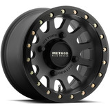 Method UTV MR401 Beadlock 15x6 4x156 +53mm Matte Black Wheel Rim 15" Inch MR40156046551B