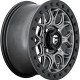 Fuel UTV D919 Tech Beadlock 15x10 4x136 +0mm Gunmetal Wheel Rim 15" Inch D9191500A654