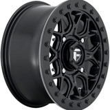 Fuel UTV D916 Tech Beadlock 15x10 4x156 +0mm Matte Black Wheel Rim 15" Inch D9161500A554