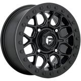 Fuel UTV D916 Tech Beadlock 15x7 4x156 +38mm Matte Black Wheel Rim 15" Inch D9161570A554