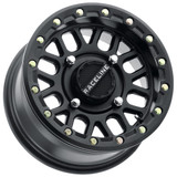 Raceline UTV A93B Podium 14x7 4x137 +10mm Satin Black Wheel Rim 14" Inch A93B-47037+10