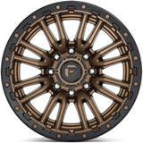 Fuel D681 Rebel 8 20x10 8x6.5" -18mm Bronze Wheel Rim 20" Inch D68120008247