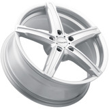 Vision 469 Boost 15x6.5 4x100 +38mm Silver Wheel Rim 15" Inch 469-5649S38