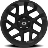 Vision 360 Sliver 24x12 5x5.5" -51mm Satin Black Wheel Rim 24" Inch 360-24285SB-51