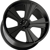Vision V327 Missile 20x11 5x4.5" +50mm Satin Black Wheel Rim 20" Inch V327-20165SB50
