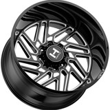 Hostile H116 Jigsaw 20x12 8x170 -44mm Black/Milled Wheel Rim 20" Inch H116-2012817047B