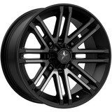 MSA M40 Rogue 15x7 4x137 +10mm Black/Tint Wheel Rim 15" Inch M40-05737