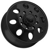 (Set of 4) 17" Ion 167 Dually 8x165.1 (8x6.5") Matte Black Wheels Rims 167-7681FMB-167-7681RMB