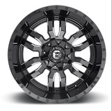 Fuel D595 Sledge 22x10 6x135/6x5.5" +10mm Black/Milled Wheel Rim 22" Inch D59522009856