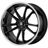 Asanti ABL-23 DELTA 20x10.5 5x4.5" +38mm Gloss Black SSL Wheel Rim 20" Inch ABL23-20051238BK
