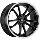 Asanti ABL-23 DELTA 20x10.5 5x4.5" +38mm Gloss Black SSL Wheel Rim 20" Inch ABL23-20051238BK