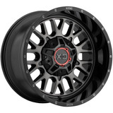XD Series XD842 Snare 20x10 5x5"/5x5.5" -18mm Black/Gray Wheel Rim 20" Inch XD84221035318N