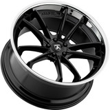 Asanti ABL-23 DELTA 22x10.5 5x120 +35mm Gloss Black SSL Wheel Rim 22" Inch ABL23-22055235BK