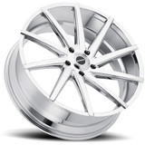 Strada S41 Sega 20x8.5 5x120 +15mm Chrome Wheel Rim 20" Inch S41052015