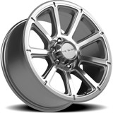 Vision 353 Turbine 20x9 6x5.5" +18mm Gunmetal Wheel Rim 20" Inch 353-2983GMMF18