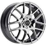Vision 426 Cross 15x6.5 5x112/5x4.5" +38mm Chrome Wheel Rim 15" Inch 426H5620C38