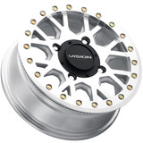 Vision UTV GV8 Invader Beadlock 15x6 4x110 +32mm Machined Wheel Rim 15" Inch GV8BL156110GMMF46NCC