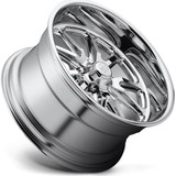 (Set of 4) Staggered US Mags U110 Rambler 22x9,22x11 5x5" Chrome Wheels Rims U11022907350-U11022117367
