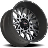 Vision 412 Rocker 22x12 8x6.5" -51mm Gunmetal Wheel Rim 22" Inch 412-22281ABL-51