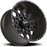 Vision 412 Rocker 24x12 8x170 -51mm Satin Black Wheel Rim 24" Inch 412-24270SB-51