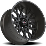 Vision 412 Rocker 20x9 6x135 +12mm Satin Black Wheel Rim 20" Inch 412-2936SB12