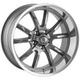 Ridler 650 18x8 5x4.75" +0mm Gunmetal Wheel Rim 18" Inch 650-8861G