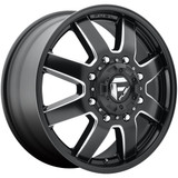 Fuel D538 Maverick Dually Front 17x6.5 8x200 Black/Milled Wheel Rim 17" Inch D538176592F
