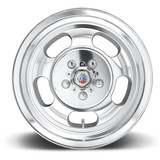 (Set of 4) Staggered US Mags U101 Indy 15x8,15x9 5x4.75" Polished Wheels Rims U10115806145-U10115906150