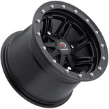 Vision UTV 550 12x7 4x110 +2.5mm Matte Black Wheel Rim 12" Inch 550-127110MB4