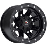 Vision UTV 550 12x7 4x156 +2.5mm Matte Black Wheel Rim 12" Inch 550-127156MB4