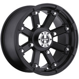 Vision UTV 393 Lockout 14x8 4x115 -10.2mm Matte Black Wheel Rim 14" Inch 393-148115MB4