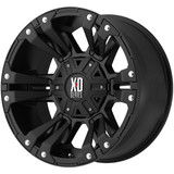 XD Series XD822 Monster 2 17x9 5x4.5"/5x5" -12mm Matte Black Wheel Rim 17" Inch XD82279054712N