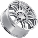 Vision 375 Warrior 18x8.5 5x5.5" +18mm Chrome Wheel Rim 18" Inch 375H8885C18