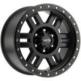 Vision 398 Manx 15x8 6x5.5" -19mm Matte Black Wheel Rim 15" Inch 398-5883MB-19